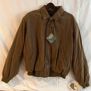 Vintage Weatherproof Jacket Brown Full Zip Preppy 90s Y2K Size Large